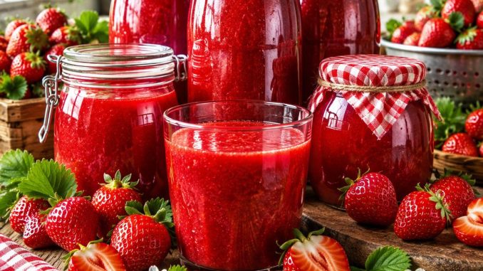Od 3 kg zrelih jagoda – 6 l gustog soka bez razblaživanja! Od 3 kg zrelih jagoda – 6 l gustog soka bez razblaživanja!