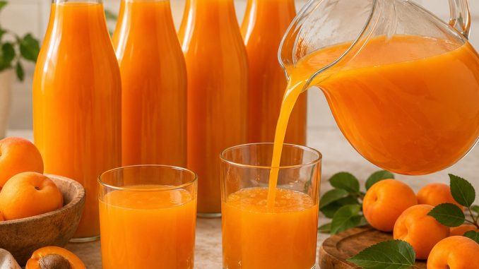 Od 6 kg kajsija – 9,5 litara savršenog domaćeg nektara domaći sok koji miriše na leto… Od 6 kg kajsija – 9,5 litara savršenog domaćeg nektara domaći sok koji miriše na leto…