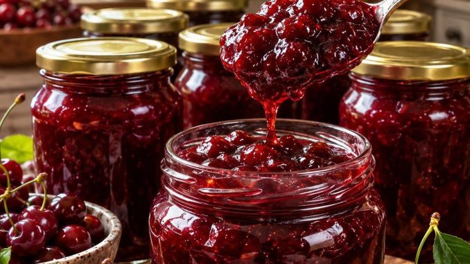 OD 6 KG VIŠANJA DOBIJEM 10 TEGLI DŽEMA – gust, sjajan i pun voća! OD 6 KG VIŠANJA DOBIJEM 10 TEGLI DŽEMA – gust, sjajan i pun voća!