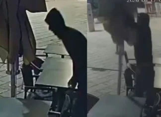 Pogledajte kako lopov na Baščaršiji krade suncobrane usred noći Pogledajte kako lopov na Baščaršiji krade suncobrane usred noći