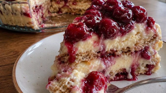 Posna torta sa višnjama i plazmom – toliko kremasta da se jede kašikom! Posna torta sa višnjama i plazmom – toliko kremasta da se jede kašikom!