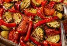 POSNE TIKVICE, PAPRIKA I PARADAJZ IZ RERNE – posno jelo za prste polizati! POSNE TIKVICE, PAPRIKA I PARADAJZ IZ RERNE – posno jelo za prste polizati!
