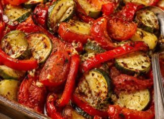 POSNE TIKVICE, PAPRIKA I PARADAJZ IZ RERNE – posno jelo za prste polizati! POSNE TIKVICE, PAPRIKA I PARADAJZ IZ RERNE – posno jelo za prste polizati!