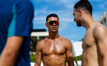 Ronaldo pokazao mišiće na plaži na Floridi Ronaldo pokazao mišiće na plaži na Floridi