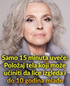 Samo 15 minuta uveče: Položaj tela koji može učiniti da lice izgleda i do 10 godina mlađe Samo 15 minuta uveče: Položaj tela koji može učiniti da lice izgleda i do 10 godina mlađe