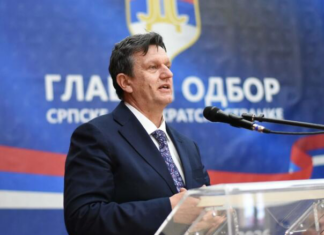 SDS izabrao Branka Blanušu za kandidata za predsjednika RS SDS izabrao Branka Blanušu za kandidata za predsjednika RS
