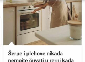 Šerpe I Plehove Nikada Nemojte Čuvati U Rerni Kada Ih Ne Koristite: Evo Zašto Ne Mogu Da Budu Tamo Šerpe I Plehove Nikada Nemojte Čuvati U Rerni Kada Ih Ne Koristite: Evo Zašto Ne Mogu Da Budu Tamo