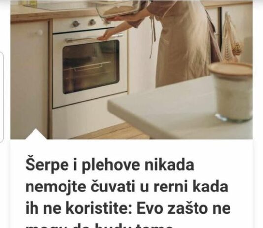 Šerpe I Plehove Nikada Nemojte Čuvati U Rerni Kada Ih Ne Koristite: Evo Zašto Ne Mogu Da Budu Tamo Šerpe I Plehove Nikada Nemojte Čuvati U Rerni Kada Ih Ne Koristite: Evo Zašto Ne Mogu Da Budu Tamo