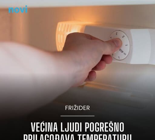 Većina ljudi pogrešno prilagođava temperaturu frižidera: Evo što znače brojevi na kotačiću Većina ljudi pogrešno prilagođava temperaturu frižidera: Evo što znače brojevi na kotačiću