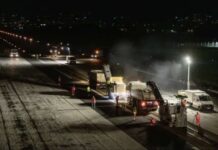 Završena sanacija piste na sarajevskom aerodromu: Radovi izvođeni tokom noći Završena sanacija piste na sarajevskom aerodromu: Radovi izvođeni tokom noći