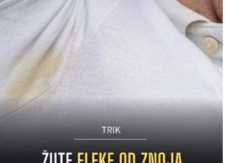 Žute fleke od znoja nestaju brzinom svjetlosti: Ovo je najbolji način da ih uklonite Žute fleke od znoja nestaju brzinom svjetlosti: Ovo je najbolji način da ih uklonite
