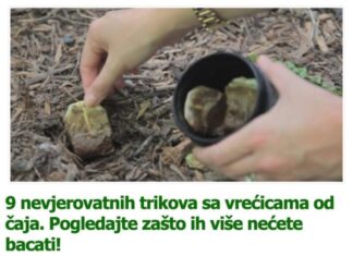 9 nevjerovatnih trikova sa vrećicama od čaja. Pogledajte zašto ih više nećete bacati! 9 nevjerovatnih trikova sa vrećicama od čaja. Pogledajte zašto ih više nećete bacati!