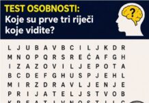Brzi test ličnosti: Prve tri riječi koje uočite, otkrivaju šta vam najviše fali u životu Brzi test ličnosti: Prve tri riječi koje uočite, otkrivaju šta vam najviše fali u životu