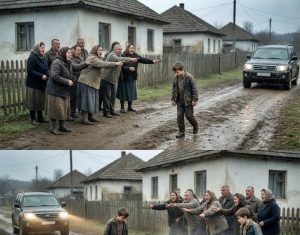 Cijelo selo je tjeralo siroče sa svojih pragova. Sve dok se ispred njegove kolibe nije zaustavio ovaj crni džip… 😲😲😲