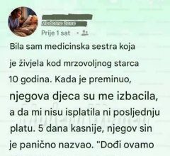 Deset godina tihe brige: priča o zahvalnosti koja je stigla kasno, ali je sve promijenila Deset godina tihe brige: priča o zahvalnosti koja je stigla kasno, ali je sve promijenila