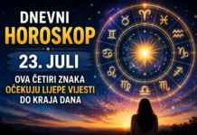 Dnevni horoskop za 23. juli: Ova četiri znaka očekuju lijepe vijesti do kraja dana Dnevni horoskop za 23. juli: Ova četiri znaka očekuju lijepe vijesti do kraja dana