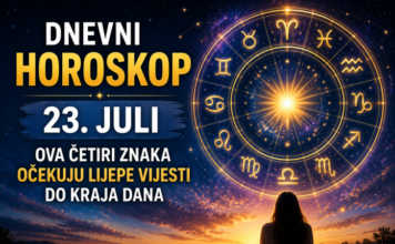 Dnevni horoskop za 23. juli: Ova četiri znaka očekuju lijepe vijesti do kraja dana Dnevni horoskop za 23. juli: Ova četiri znaka očekuju lijepe vijesti do kraja dana