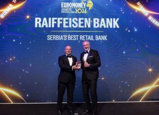 Euromoney: Raiffeisen je najbolja banka za stanovništvo u Srbiji Euromoney: Raiffeisen je najbolja banka za stanovništvo u Srbiji