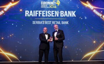 Euromoney: Raiffeisen je najbolja banka za stanovništvo u Srbiji Euromoney: Raiffeisen je najbolja banka za stanovništvo u Srbiji