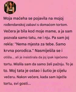 Jednostavna rođendanska torta otvorila je stare rane — i pokazala mi kako oproštaj leči porodicu Jednostavna rođendanska torta otvorila je stare rane — i pokazala mi kako oproštaj leči porodicu