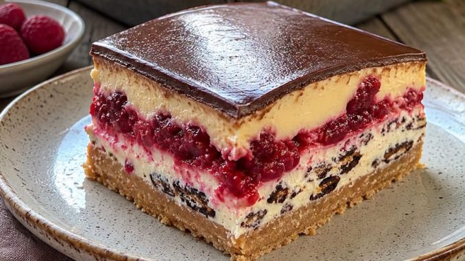 Malina Jaffa kocke – spoj voća, krema i čokolade koji osvaja odmah! Malina Jaffa kocke – spoj voća, krema i čokolade koji osvaja odmah!