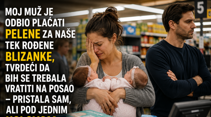 Moj muž je odbio plaćati pelene za naše tek rođene blizance, tvrdeći da bih se trebala vratiti na posao – pristala sam, ali pod jednim uslovom. Moj muž je odbio plaćati pelene za naše tek rođene blizance, tvrdeći da bih se trebala vratiti na posao – pristala sam, ali pod jednim uslovom.