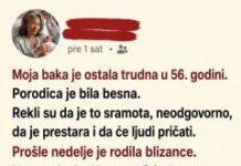 Moja 56-godišnja baka je objavila da je trudna — a moja porodica je to tretirala kao katastrofu sve do dana kada je… Moja 56-godišnja baka je objavila da je trudna — a moja porodica je to tretirala kao katastrofu sve do dana kada je…