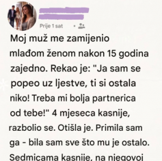Ostavio me je zbog druge jer sam bila „beznačajna“: Kada je bolest uzela sve, ostala sam jedina pored njega Ostavio me je zbog druge jer sam bila „beznačajna“: Kada je bolest uzela sve, ostala sam jedina pored njega