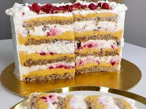 Plazmolina torta – savršena kombinacija vanilije, malina i plazma keksa Plazmolina torta – savršena kombinacija vanilije, malina i plazma keksa