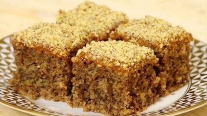 POSNI KOLAČ BEZ MASLA – Sa Džemom I Orasima, 🍯🌰Jednostavan, Ukusan I Savršen Za Sve Prilike! 😍