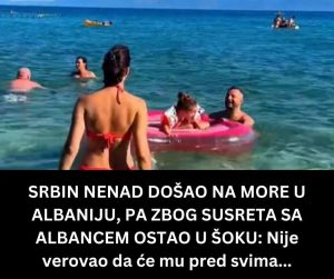 Srbin nenad došao na more u albaniju, pa zbog susreta sa albancem ostao u šoku: nije verovao da će mu pred svima… Srbin nenad došao na more u albaniju, pa zbog susreta sa albancem ostao u šoku: nije verovao da će mu pred svima…