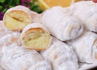 Domaći i premehki kolačići od limuna s bogatom kremom koji se doslovno tope u ustima! Domaći i premehki kolačići od limuna s bogatom kremom koji se doslovno tope u ustima!