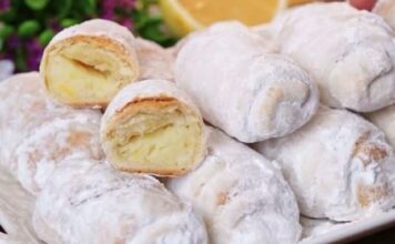 Domaći i premehki kolačići od limuna s bogatom kremom koji se doslovno tope u ustima! Domaći i premehki kolačići od limuna s bogatom kremom koji se doslovno tope u ustima!