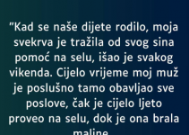 Kada je stigla beba, svekrva je tražila sina samo za sebe: Priča mlade majke pokrenula je veliku raspravu o granicama u porodici Kada je stigla beba, svekrva je tražila sina samo za sebe: Priča mlade majke pokrenula je veliku raspravu o granicama u porodici