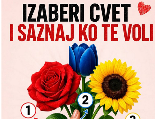 Koji cvet biraš? Pogledajte prvi komentar da vidite ko te voli 👀