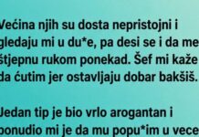 Konobarica odbila bogatog gosta, a ono što je uslijedilo iznenadilo je cijeli restoran Konobarica odbila bogatog gosta, a ono što je uslijedilo iznenadilo je cijeli restoran