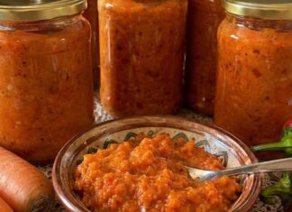 Ljutenica od šargarepe – domaći namaz koji daje poseban ukus svakom zalogaju Ljutenica od šargarepe – domaći namaz koji daje poseban ukus svakom zalogaju