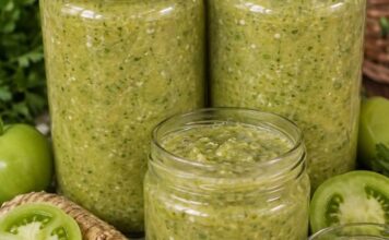 Ljuti umak od zelenog paradajza i rena – stari recept koji otvara apetit već na prvi zalogaj! Ljuti umak od zelenog paradajza i rena – stari recept koji otvara apetit već na prvi zalogaj!