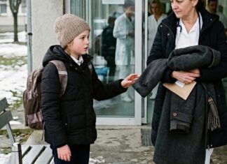 Majčin kaput: Posljednji zagrljaj na hladnoj klupi Majčin kaput: Posljednji zagrljaj na hladnoj klupi