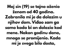 Moj 19-godišnji sin tajno se oženio 40-godišnjom ženom i nije me pozvao na vjenčanje. Njegova nova supruga Nina odmah mi je zabranila dolazak u njihov dom. Moj 19-godišnji sin tajno se oženio 40-godišnjom ženom i nije me pozvao na vjenčanje. Njegova nova supruga Nina odmah mi je zabranila dolazak u njihov dom.