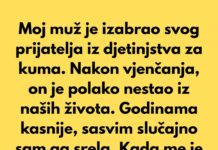 Moj muž je izabrao svog prijatelja iz djetinjstva za kuma… Moj muž je izabrao svog prijatelja iz djetinjstva za kuma…