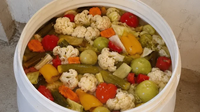 Najbolja šarena turšija iz bureta – puna ukusa, boja i savršeno hrskava! Najbolja šarena turšija iz bureta – puna ukusa, boja i savršeno hrskava!