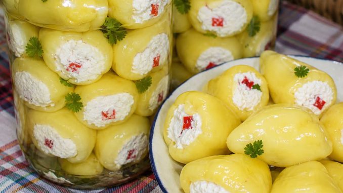Napravila sam 20 tegli paprika punjenih sirom – nijedna nije dočekala proljeće Napravila sam 20 tegli paprika punjenih sirom – nijedna nije dočekala proljeće
