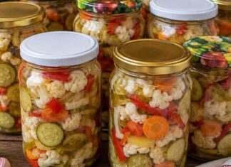 Od 10 kg povrća napravila sam 25 tegli ruske salate za zimnicu – recept koji mi svi traže već godinama! Od 10 kg povrća napravila sam 25 tegli ruske salate za zimnicu – recept koji mi svi traže već godinama!