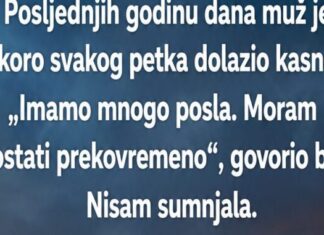 Otvorila je vrata i saznala istinu koju je muž godinama skrivao Otvorila je vrata i saznala istinu koju je muž godinama skrivao