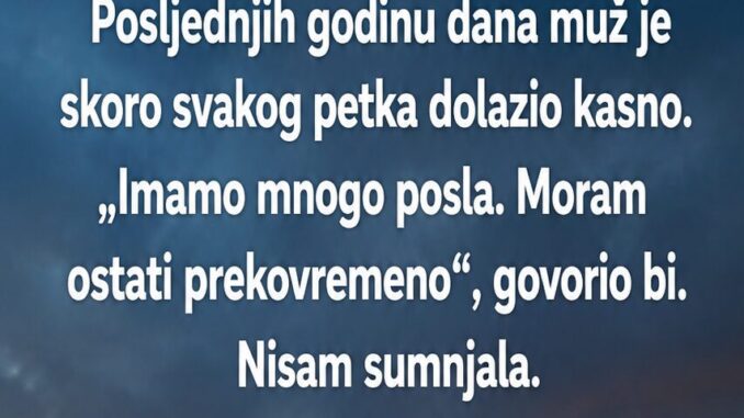 Otvorila je vrata i saznala istinu koju je muž godinama skrivao Otvorila je vrata i saznala istinu koju je muž godinama skrivao