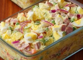Ova salata je idealna zamjena za ručak, potrebno vam je tek par jeftinih sastojaka… Ova salata je idealna zamjena za ručak, potrebno vam je tek par jeftinih sastojaka…