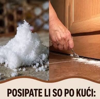 POSIPATE LI I VI SO PO KUĆI: Ukoliko niste TREBATE POČETI, evo čemu služi i koliko je korisno! POSIPATE LI I VI SO PO KUĆI: Ukoliko niste TREBATE POČETI, evo čemu služi i koliko je korisno!