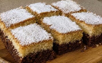 POSNI KOLAČ SA KOKOSOM NA VODI – Mirisan, mekan i pun ukusa! POSNI KOLAČ SA KOKOSOM NA VODI – Mirisan, mekan i pun ukusa!