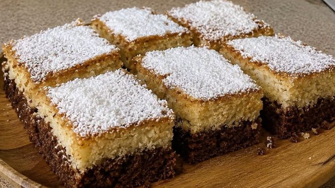 POSNI KOLAČ SA KOKOSOM NA VODI – Mirisan, mekan i pun ukusa! POSNI KOLAČ SA KOKOSOM NA VODI – Mirisan, mekan i pun ukusa!